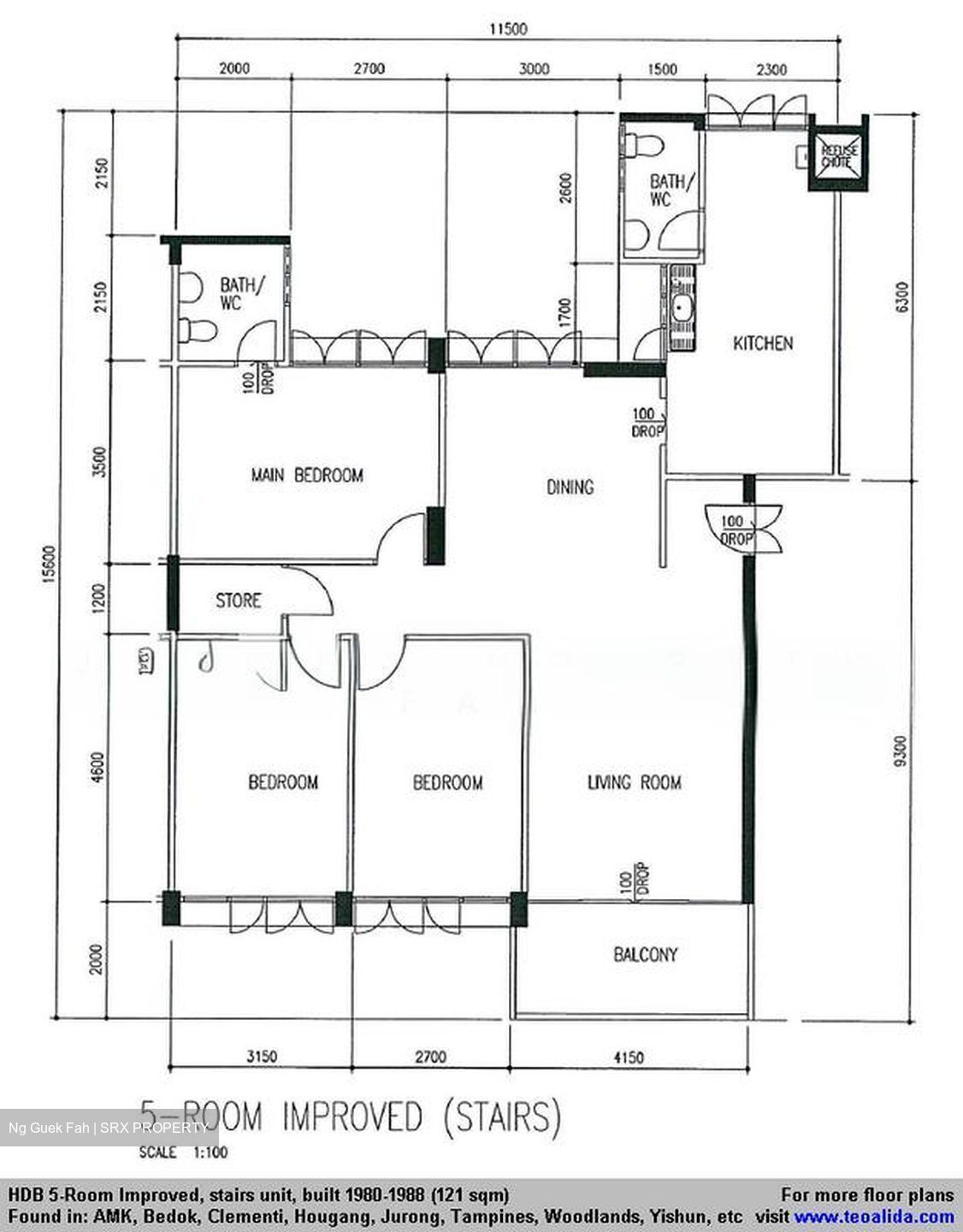 Blk 117 Hwi Yoh Ville (Serangoon), HDB 5 Rooms #595846721